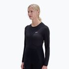 Női kerékpáros hosszú ujjú póló POC Layer Mid Jersey uranium black
