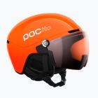 Gyerek sísisak POC POCito Obex Visor S2 Jr fluo orange/clarity pocito/partly sunny/lt orange