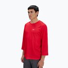 Férfi kerékpáros mez POC Motion Air Jersey 3/4 prismane red