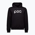Kapucnis pulóver POC Hood uranium black/hydrogen white