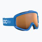Gyerek síszemüveg POC POCito Iris fluorescent blue/partly sunny light orange
