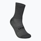 Kerékpáros zokni POC Zephyr Merino Mid sylvanite grey melange