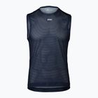 Férfi kerékpáros trikó POC Air Indoor Vest turmaline navy