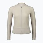 Női kerékpáros hosszú ujjú POC Essential Road light sandstone beige