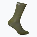 Kerékpáros zokni POC Lithe MTB Mid epidote green