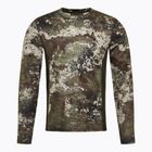 Férfi hosszú ujjú túrafelső Pinewood Furudal Camou InsectSafe strata/moss green