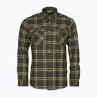 Férfi ing Pinewood Prestwick Exclusive d.green/green