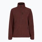 Női trekking pulóver Pinewood Finnveden Fleece earth plum