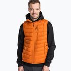 Férfi trekking mellény Pinewood Abisko Insulation burned orange
