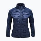 Női pehelykabát Peak Performance Helium Hybrid Down Jacket blue shadow