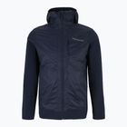 Férfi hibrid dzseki Peak Performance Radiance Hybrid Hood blue shadow
