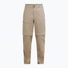 Férfi Peak Performance Iconiq Zip trekking nadrág avid bézs színben