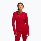 Női hőaktív pulóver Peak Performance Spirit Crew tech burgundy