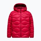 Gyermek pehelykabát Peak Performance Helium Down Hood Jacket Tech Burgundy/Vertical Zenith
