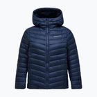 Női pehelykabát Peak Performance Frost Down Hood Jacket blue shadow