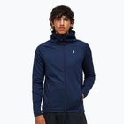 Férfi kapucnis pulóver Peak Performance Rider Essentials Zip Hood blue shadow/blue shadow