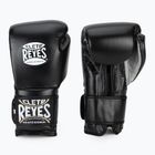 Boxkesztyű Cleto Reyes Velcro Sparring black silver