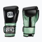Boxkesztyű Cleto Reyes Boxing Gloves With Hook green metallic / black