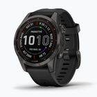 Garmin Fenix 7S Sapphire Solar Hrm Elevate Ox sportóra fekete 010-02539-25