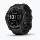 Garmin Fenix 7 Sapphire Solar Hrm Elevate Ox sportóra fekete 010-02540-21