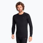 Férfi termoaktív felső ODLO Active Warm Bl Top Crew Neck black