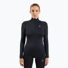 Női termoaktív felső ODLO Fundamentals Active Warm Bl Top Turtle Neck black
