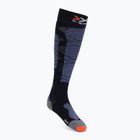 X-Socks Carve Silver 4.0 fekete-szürke sí zokni XSSS47W19U