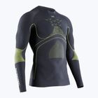 Férfi termoaktív pulóver X-Bionic Energy Accumulator 4.0 charcoal/yellow