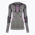Női termoaktív pulóver X-Bionic Merino fekete/szürke/magnólia