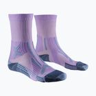 Női zokni X-Socks Trailrun Perform Crew orchid/sunset blue