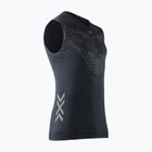 Férfi futópóló X-Bionic Twyce Run Singlet fekete/szénszürke