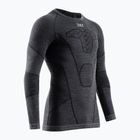 Férfi termoaktív pulóver X-Bionic Symbio Merino Shirt rhino grey