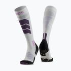 Sízokni X-Socks Ski Expert Silk Merino Otc white/lavender