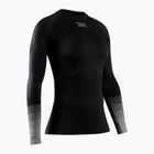 Női Termoaktiv pulóver X-Bionic Invent Graphics LS x black/dark grey