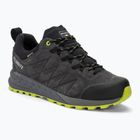 Férfi túracipő Dolomite Croda Nera GTX grey/lime green