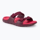 Női papucs Lizard Way Slide zinfandel red/virtual pink