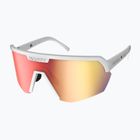 SCOTT Sport Shield white matt/red chrome napszemüveg