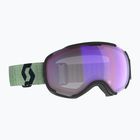 Síszemüveg SCOTT Faze II LS soft green/black/light sensitive blue chrome