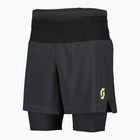 Férfi futóshort SCOTT RC Run Hybrid black/yellow