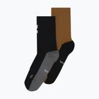 Zokni On Trail High 2 pairs black/sphinx
