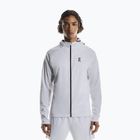 Férfi futó pulóver On Climate Zip Hoodie white