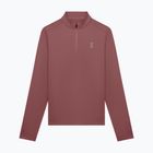 Női futópulóver On Core 1/4 Zip barberry