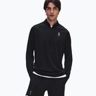 Férfi futópulóver On Core 1/4 Zip black