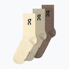 Zokni On Logo High 3 pack hare/brume