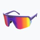 SCOTT Sport Shield ultra purple/teal chrome napszemüveg