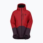 Női sí kabát SCOTT Ultimate Dryo Ripstop power red/rich purple