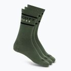 Zokni SCOTT Retro Casual Crew 3 pairs tranguil green