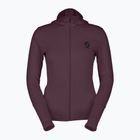 Női polár pulóver SCOTT Defined Light Hoody cocoa red