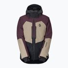 Férfi síkabát SCOTT Ultimate Dryo cocoa red/portobello beige