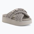 Női papucsok INUIKII Woven Stones Platform stone grey